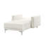 Finnegan Faux Leather Chaise Lounge