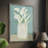 Muted Spring Arrangement IV Framed Print - Solid Wood-731618268