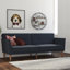 Mirrabooka Twin 204.5cm Upholstered Convertible Sofa-653073274