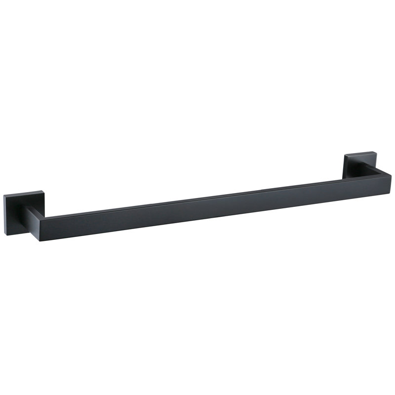 23.6 "Wall Mounted Towel Bar, Matte Black