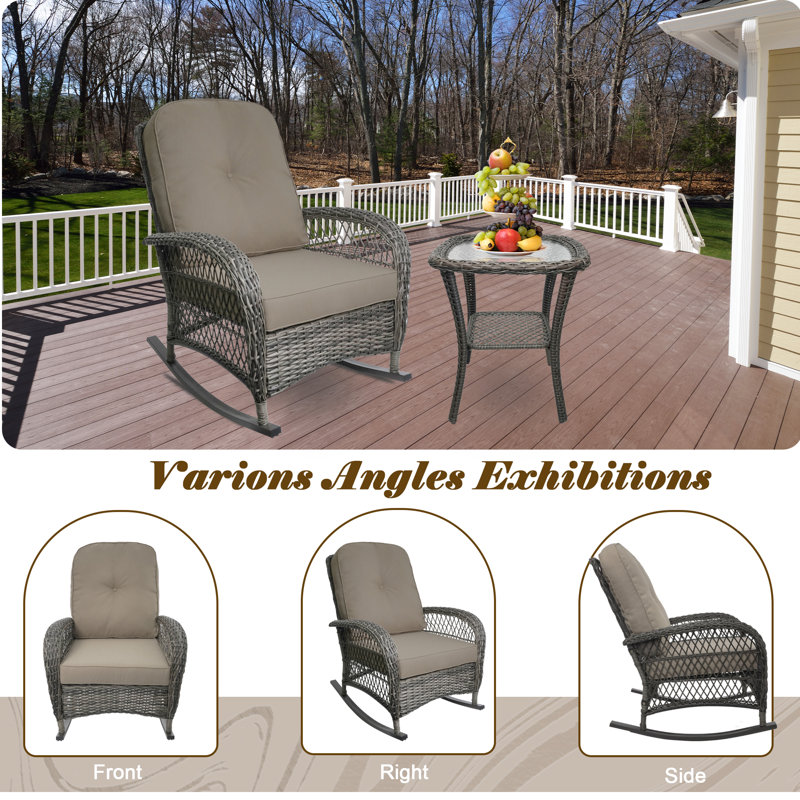 Debrah Wicker Outdoor Chair