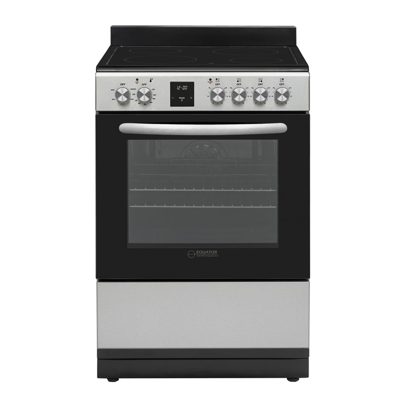 Equator Advanced Appliances Standalone 24" 2.4 Cubic Feet Ceramic burner Electric Free Standing Convection Range