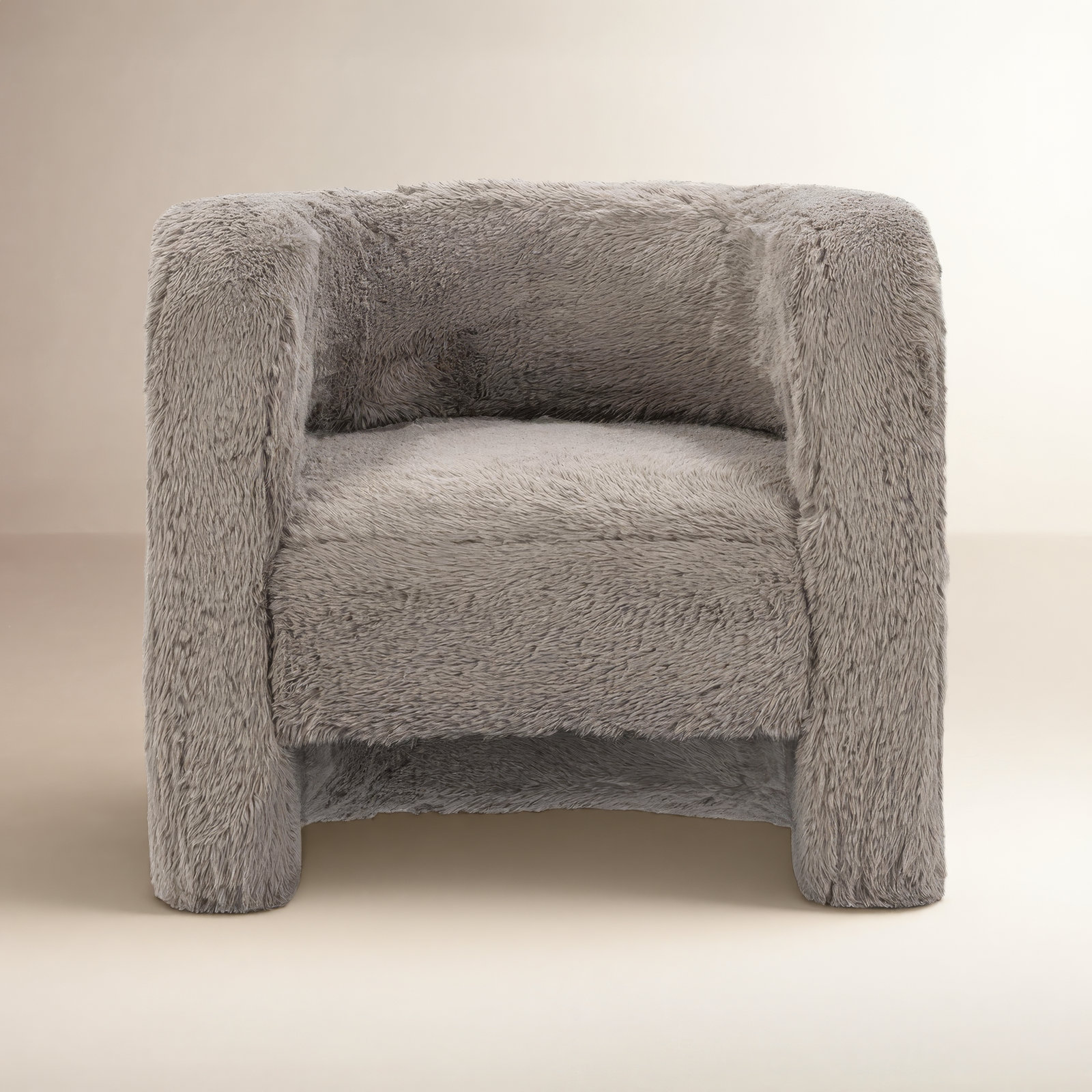 Barrel Chair, Granite Polyester