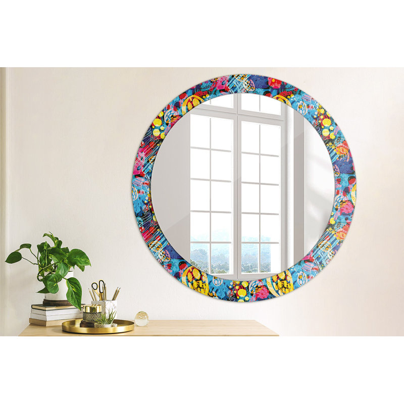 Huldar Glass Flat Wall Mirror
