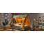 Lits Adventure House, bois aggloméré, style forêt enchanteur pour chambre d'enfant