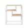 Anfal  Modern Minimal Floating Shelf End Table