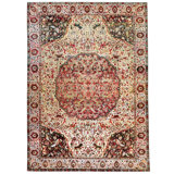 Red Alchemy Traditional Silk Rug - 9'11"" x 13'10""