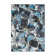 Florentia Floral Black/Gray/Cream Non-Slip Rubberback Area Rug