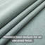 100% Linen Blackout Eyelet Curtain Panels - Premium Thermal, Total Blackout Window Drapes-267031060-267031068