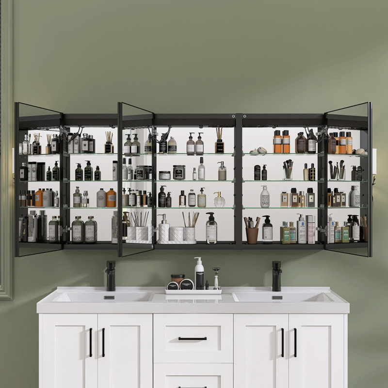 Miroir de salle de bain Avarey, Gauche
