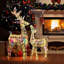 Renne de Noël lumineux