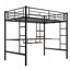 Lit mezzanine avec bureau et tablette