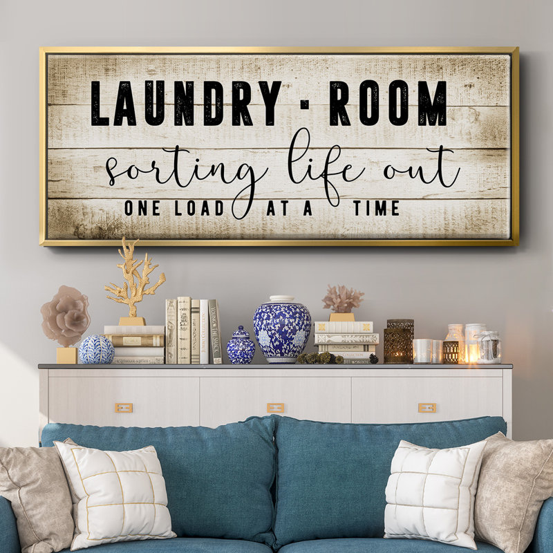 Laundry Room - Toile encadrée