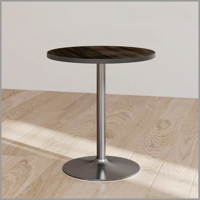 Table de salle à manger ronde de style moderne, petite table de cuisine, pour petits espaces