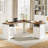 August Grove® 55.1" L-Shaped Writing Desk-1097233970