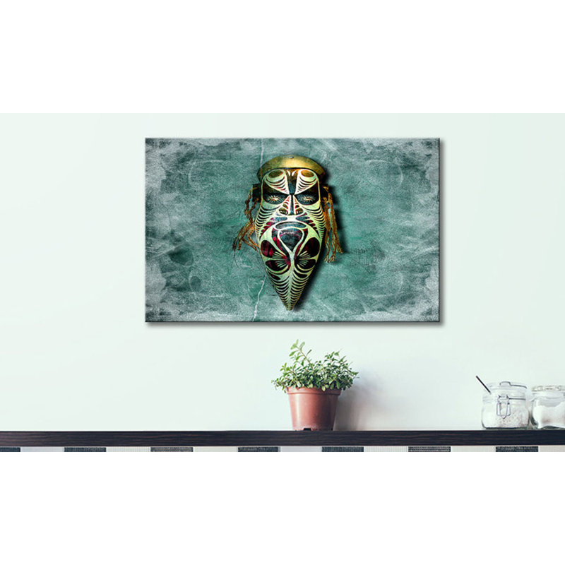 African Style - Wrapped Canvas Print, 80cm H x 100cm W, 100% cotton canvas