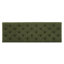 Spacieux banc de rangement avec repose-pieds Boucle vert pour les espaces de vie
