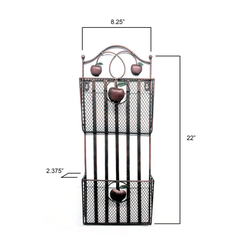 Pugh Metal Wall Organizer