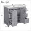 Meuble-lavabo pour salle de bain-724080585