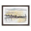 Reflection of the Seattle Skyline in Abstract - Picture Frame Graphic Art Print-55778156-55778157