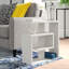 Saly Modern Side Table with Storage Shelves for Living Room-24384070