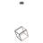 12" Minimalist Cube Led Integrated Pendant Lamp