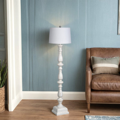 Polyresin 70" Floor Lamp