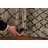 Striped Brown Moroccan Oriental Rug 2x3