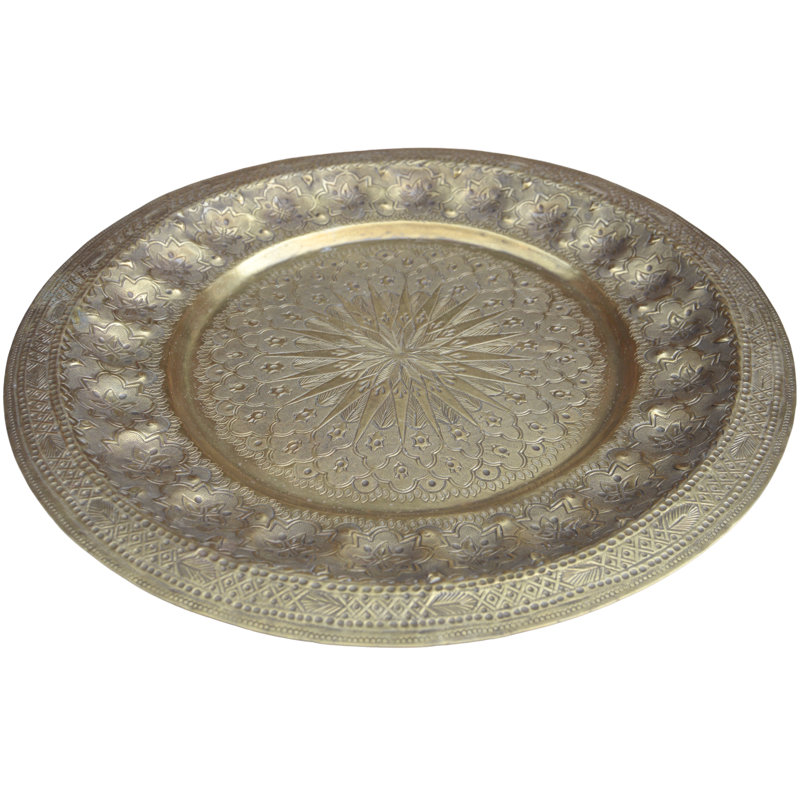 Round Decorative Tray