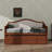 Twin Daybed With Trundle, Daybed With 2 Storage Drawers, Wooden Sofa Bed With Upholstered Button Tufted Backrest For Living Room-1385214269