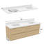 Meuble-lavabo mural avec lavabo et tiroirs-705598949