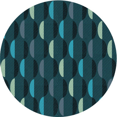 Tapis 100% à motif lavable à la machine 2989 5