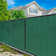 Amgo Fence 5'H Fence Privacy Screen Heavy Duty Windscreen with Bindings & Grommets