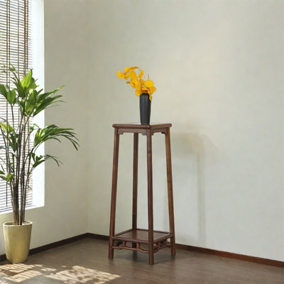 Solid wood flower frame simple place a few side