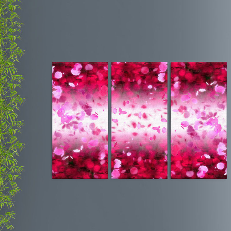 3 Piece Print on Canvas, 100cm H x 150cm W x 2cm D