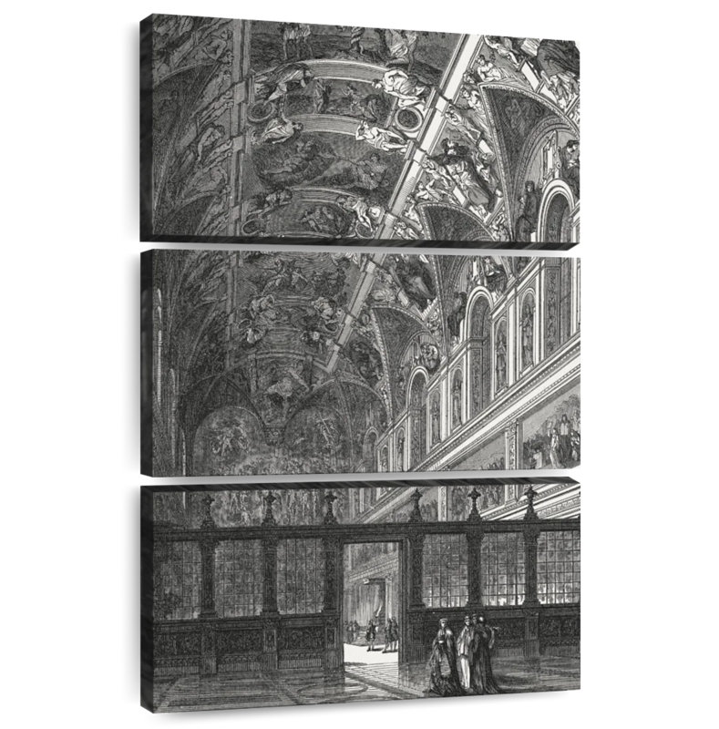 Lilie Sistine Chapel Ceiling, 50'' H x 32'' W
