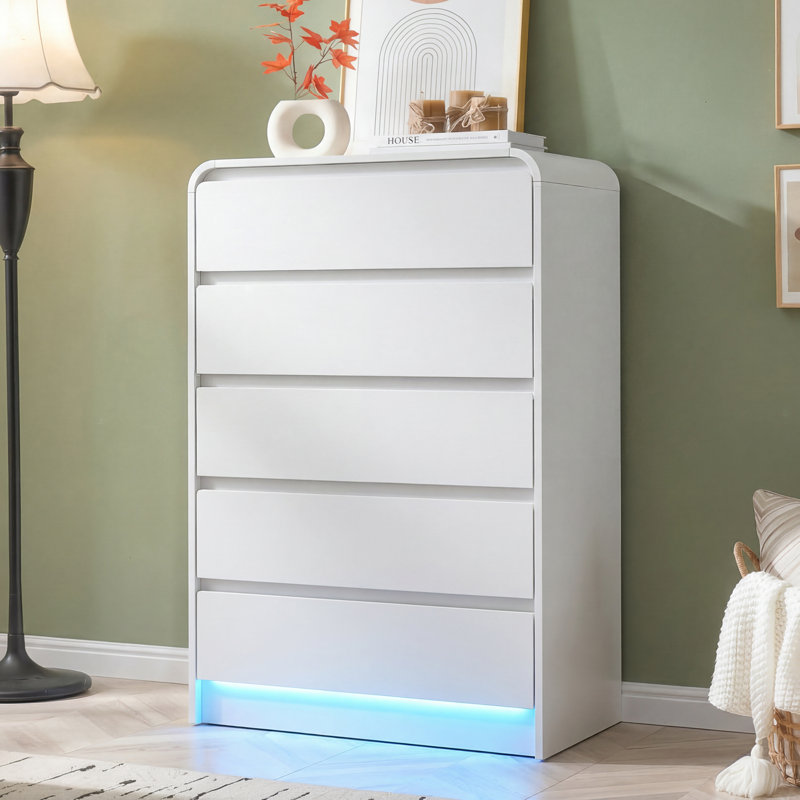 MDF 5 - Drawer Rectangle Accent Chest