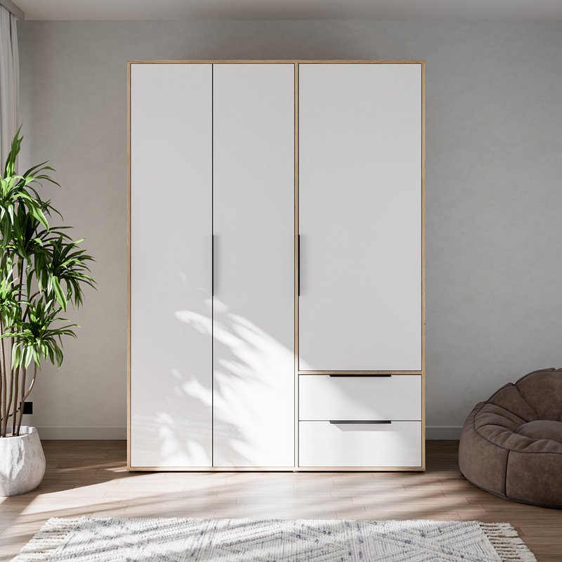 ORKNEY 2 Door Manufactured Wood Wardrobe