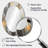 Abstract Shapes And Lines II - Modern Oval Wall Mirror-747070177