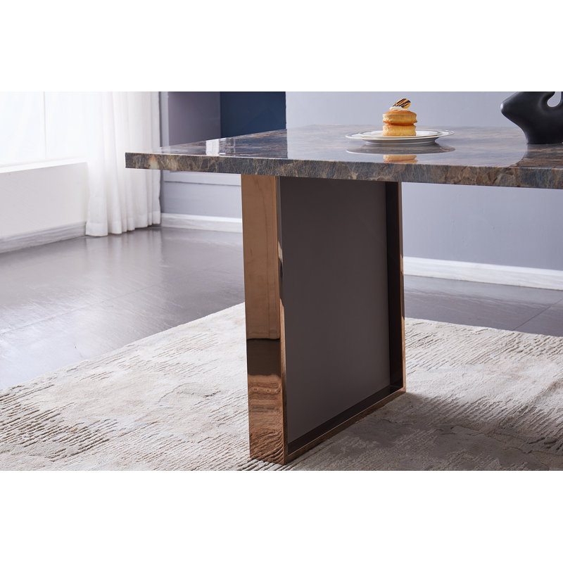 1 Piece Rectangular Dining Table Without Chair