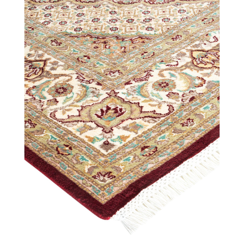 Classic One-of-a-Kind 6'8" X 9'9" Hand Knotted Area Rug