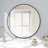 Bhagwanaram Aluminum Framed Round Wall Mirror-1128057860-1128057861