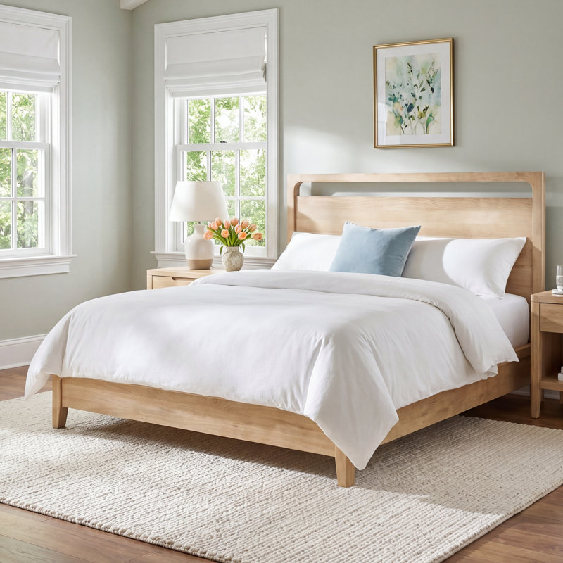 Eldridge Laguna Solid Wood Bed, King