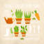 Citation amusante «Garden Lover» 894 - Coussin décoratif inclus-1774948239