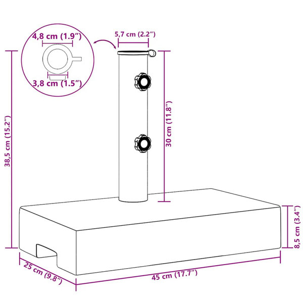 Dimensions du produit