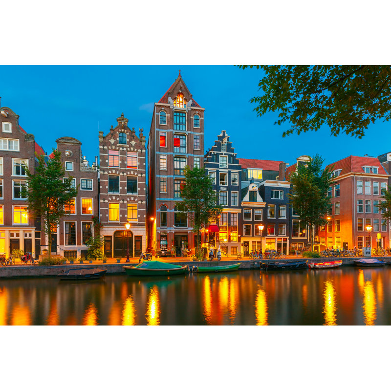 Fidalmo Amsterdam Canal par Kavalenkavavolha, H 8 po x l 12 po