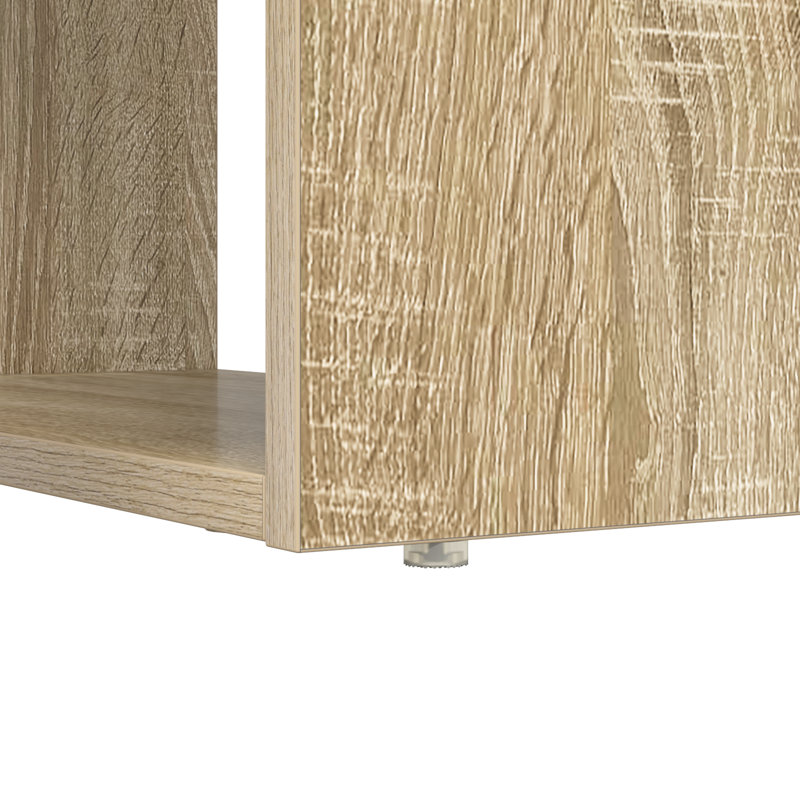 Desk Engineered Wood Medium Desk, Sonoma Oak