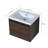 Larah 23.61'' Single Bathroom Vanity with Resin Top-798385147