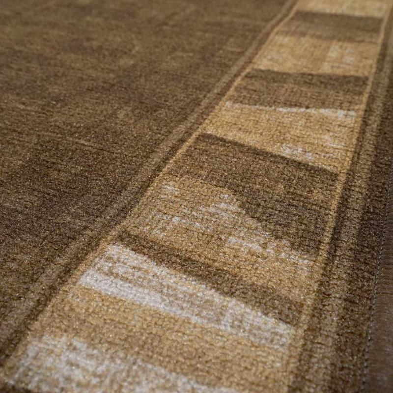 Runner Tunc Block Print Hand Woven Area Rug, Runner 80 x 390cm