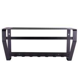 Steel Wall 7 - Hook Wall Mounted Coat Rack
